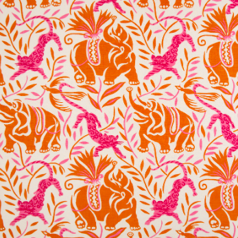 Christopher Farr LA Jungle Hot Pink Fabric
